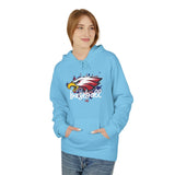 Eagles Splash Baseball Unisex Midweight Softstyle Fleece Hoodie