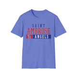 St. Ambrose Unisex Tri-Blend Crew Tee