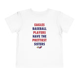 Eagles Sisters Toddler Short Sleeve Tee