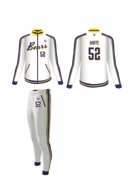 BOYS (matching the boys uniforms) sublimated tracksuit for basketball
