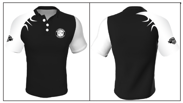 PLAYMAKER white and black polo