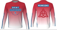 St Ambrose basketball shooting shirt