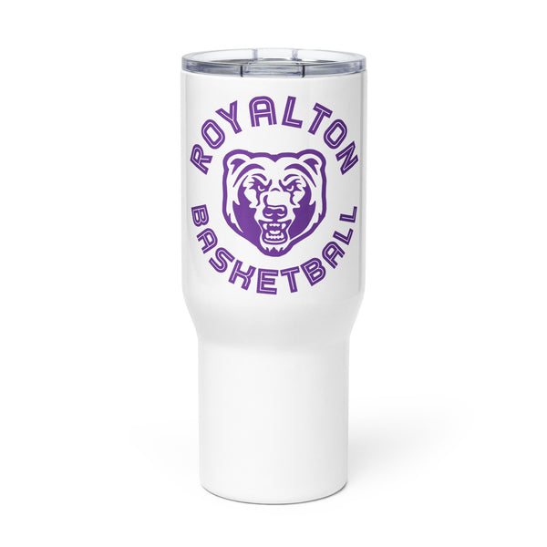 Royalton Basketball Travel mug with a handle