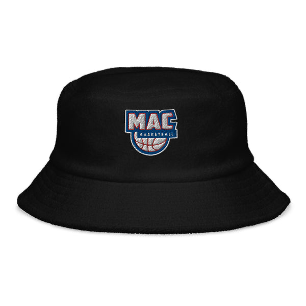 MAC Unstructured terry cloth bucket hat