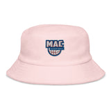 MAC Unstructured terry cloth bucket hat