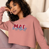 Mac Basketball Crop Sweatshirt