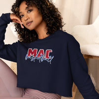 Mac Basketball Crop Sweatshirt