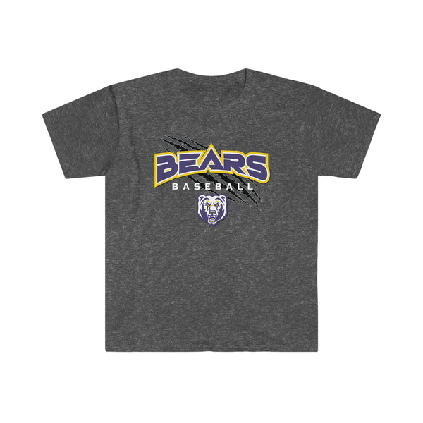 Bears Baseball Unisex Softstyle T-Shirt