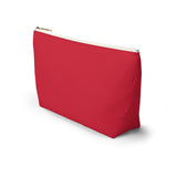Red Bags under my eyes Accessory Pouch w T-bottom