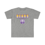 ADULT Bears Baseball Unisex Softstyle T-Shirt