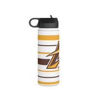 Basketball MJHS Stainless Steel Water Bottle, Standard Lid