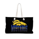 SATG Black Mustang Weekender Bag