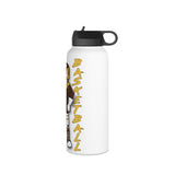 Basketball MJHS Stainless Steel Water Bottle, Standard Lid