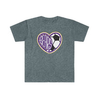 Bears Soccer Heart Unisex Softstyle T-Shirt