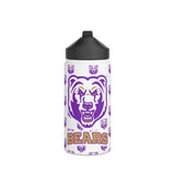 Bears Stainless Steel Water Bottle, Standard Lid