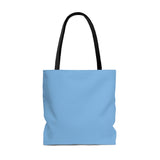 Light blue Louis is at home east coast tote