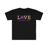 Love My Bears Football Unisex Softstyle T-Shirt
