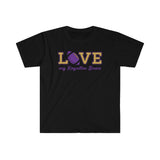 Love My Bears Football Unisex Softstyle T-Shirt