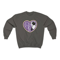 Bears Soccer Heart Unisex Heavy Blend™ Crewneck Sweatshirt