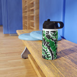 Strongsville hockey Stainless Steel Water Bottle, Standard Lid