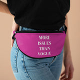 Hot pink more issues than vogue Fanny pack