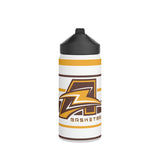 Basketball MJHS Stainless Steel Water Bottle, Standard Lid