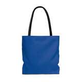 Royal blue and Black I speak fluent French east coast tote