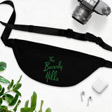 Black and green Beverly Hills Fanny pack