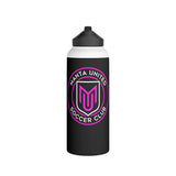 Manta Soccer Stainless Steel Water Bottle, Standard Lid