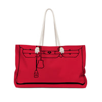 Red can’t afford weekend tote