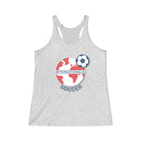 Internationals Women's Tri-Blend Racerback Tank