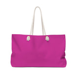Pink mom life Weekender Bag