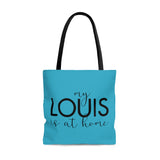 Teal Louis is at home east coast tote