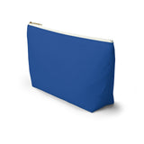 Blue I speak fluent Italian Accessory Pouch w T-bottom