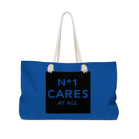 No 1 cares blue Weekender Bag