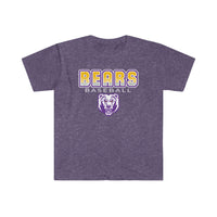 ADULT Bears Baseball Unisex Softstyle T-Shirt