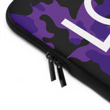 Purple camo left it at home Laptop Sleeve