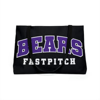 Bears Fastpitch Weekender Tote Bag