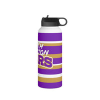 North Royalton Bears stainless steel cup  -STRIPES - Stainless Steel Water Bottle, Standard Lid