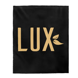 Lux Velveteen Plush Blanket