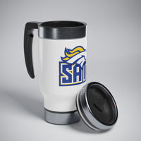 SATG Stainless Steel Travel Mug with Handle, 14oz