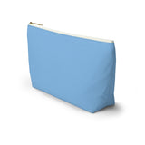 Light blue I speak fluent Italian Accessory Pouch w T-bottom