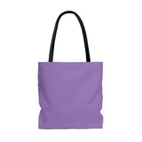 Light purple Louis is at home east coast tote
