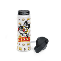 Bees bus Stainless Steel Water Bottle, Standard Lid