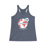 Internationals Women's Tri-Blend Racerback Tank