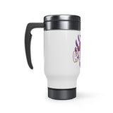 Bear Paw Stainless Steel Travel Mug with Handle, 14oz