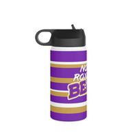 North Royalton Bears stainless steel cup  -STRIPES - Stainless Steel Water Bottle, Standard Lid