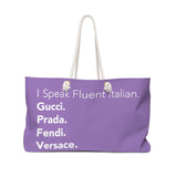 Fluent Italian - light purple