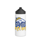 SATG Mom Stainless Steel Water Bottle, Standard Lid