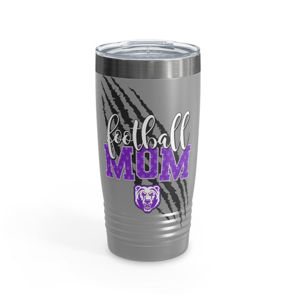 Football Mom Ringneck Tumbler, 20oz